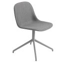 Muuto Fiber Side Chair - Swivel Base Upholstered With Return