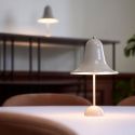 Verpan Pantop Portable Table Lamp - Grey Sand