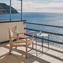 Gubi F-Chair Outdoor Loung Chair 