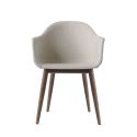 Audo Harbour Chair - Wooden Base, Upholstered