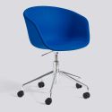 Hay About A Chair AAC53 - Height Adjustable Castor Base, Full Upholstery