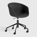 HAY About A Chair AAC53 - Height Adjustable Castor Base, Full Upholstery
