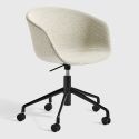 Hay About A Chair AAC53 - Height Adjustable Castor Base, Full Upholstery