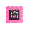 Petal Photo Frame 15x15cm - Pink