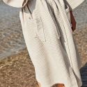 HAY Waffle Bathrobe - Grey