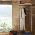 HAY Waffle Bathrobe - Grey