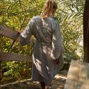 HAY Waffle Bathrobe - Grey