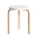 Artek Stool 60 - White Lacquer