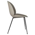 Gubi Beetle Dining Chair - Front Upholstery - Metal Leg Base