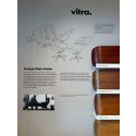 Vitra Eames Lounge Chair & Ottoman, Black Walnut, Chocolate Leather Ex Display