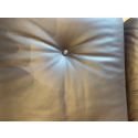 Vitra Eames Lounge Chair & Ottoman, Black Walnut, Chocolate Leather Ex Display
