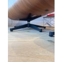 Vitra Eames Lounge Chair & Ottoman, Black Walnut, Chocolate Leather Ex Display
