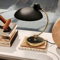 Fritz Hansen Kaiser Idell 6631-T Table Lamp - Special Edition Brass & Matt Black