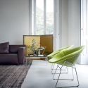 Knoll Bertoia Upholstered Diamond Armchair