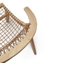 Knoll Klismos Chair with Woven Back