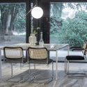 Knoll Cesca Armchair With Seat Upholstery