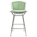 Knoll Bertoia Bar/ Counter Stool with Seat and Back Pad