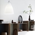 Fritz Hansen Caravaggio Opal Glass Pendant Light