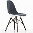 Vitra Eames DSW Plastic Upholstered Chair