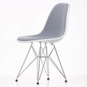 Vitra Eames DSR Plastic Upholstered Chair