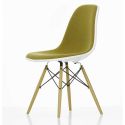 Vitra Eames DSW Plastic Upholstered Chair