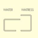 Zeitraum Waiter / Waitress Table