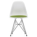 Vitra Eames DSR Plastic Upholstered Chair