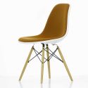 Vitra Eames DSW Plastic Upholstered Chair