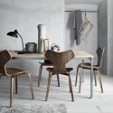 Fritz Hansen Grand Prix Wood Chair