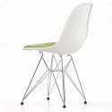 Vitra Eames DSR Plastic Upholstered Chair