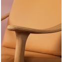 Warm Nordic Lean Back Lounge Chair