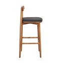 L. Ercolani Lara Stool, Upholstered