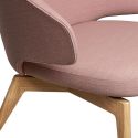 Fritz Hansen Let Armchair - Wood Base 