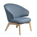 Fritz Hansen Let Armchair - Wood Base 