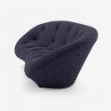 Ligne Roset Ploum Large Settee, Moby Prune