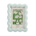 Wave Photo Frame 13x18cm - Light Blue