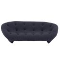 Ligne Roset Ploum Large Settee, Moby Prune