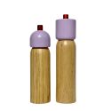 MAEGEN Salt & Pepper Grinder - Lilac & Red