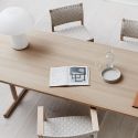 Fredericia BM61 Linen Webbing Dining Chair