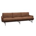 Fritz Hansen Lissoni Sofa - 3 Seater PL113S