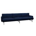 Fritz Hansen Lissoni Sofa - 3 Seater PL113S