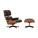 Vitra Eames Lounge Chair & Ottoman - American Cherry