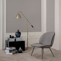 Gubi Beetle Lounge Chair - Conic Metal Leg Base