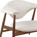 Gubi Masculo Lounge Chair - Wood frame