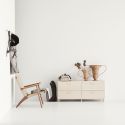 String Relief Chest of Drawers Low, Leg Base