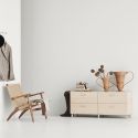 String Relief Chest of Drawers Low, Leg Base