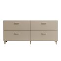 String Relief Chest of Drawers Low, Leg Base