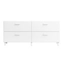 String Relief Chest of Drawers Low, Leg Base