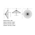 HAY Matin Wall Lamp