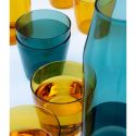 NINE Milk Carade & 2 Glasses Set, Aqua